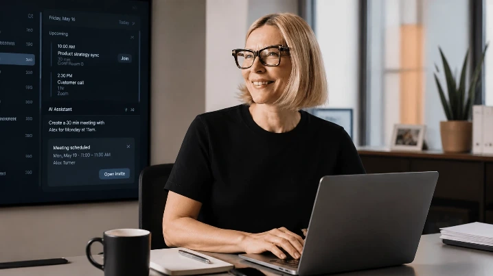 Solo founder having a good day with assistance from AI employees